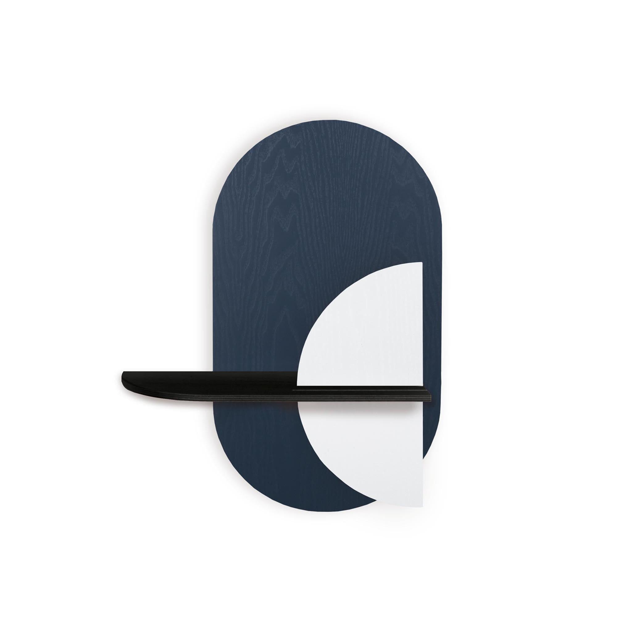 Alba Wall Shelf DUO · Blue oval