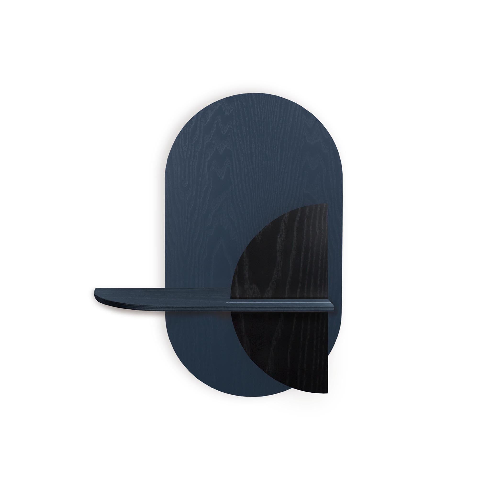 Alba Wall Shelf DUO · Blue oval