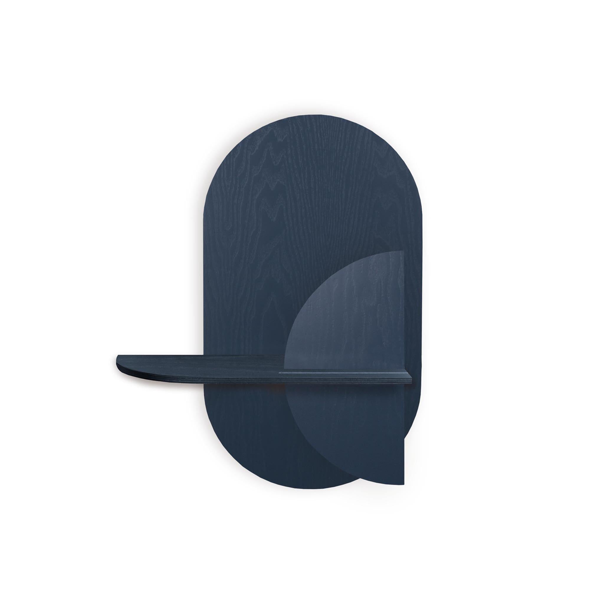 Alba Wall Shelf DUO · Blue oval