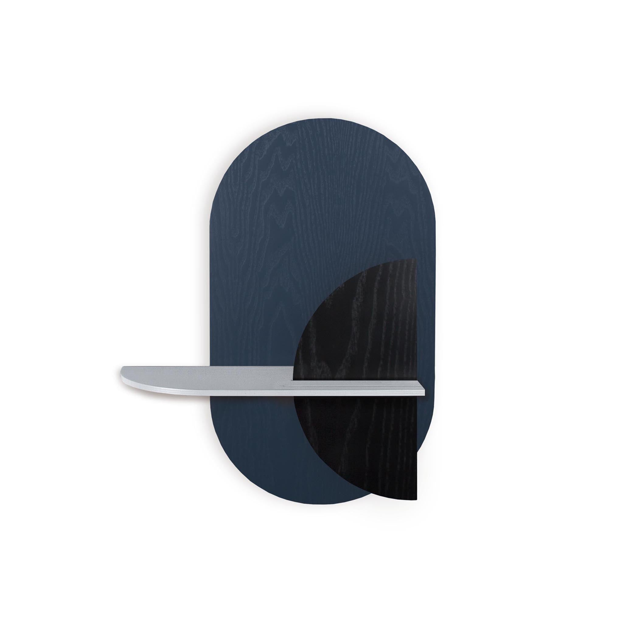 Alba Wall Shelf DUO · Blue oval