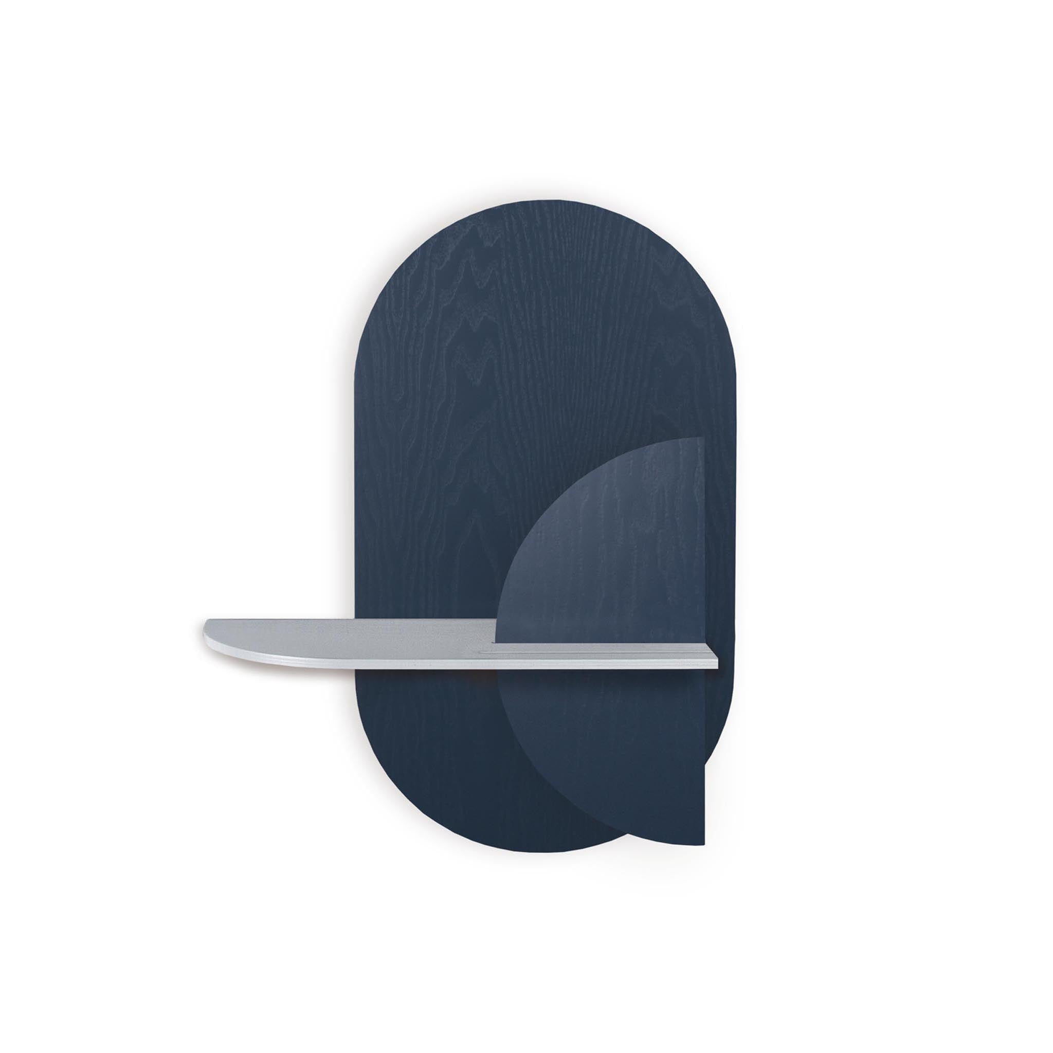 Alba Wall Shelf DUO · Blue oval