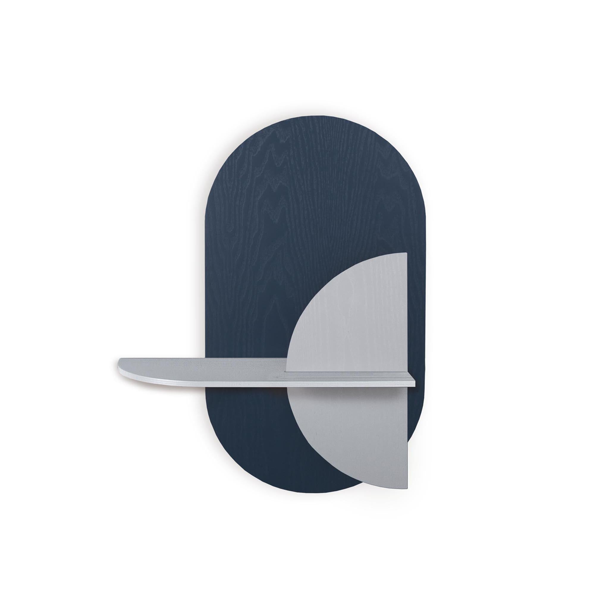 Alba Wall Shelf DUO · Blue oval