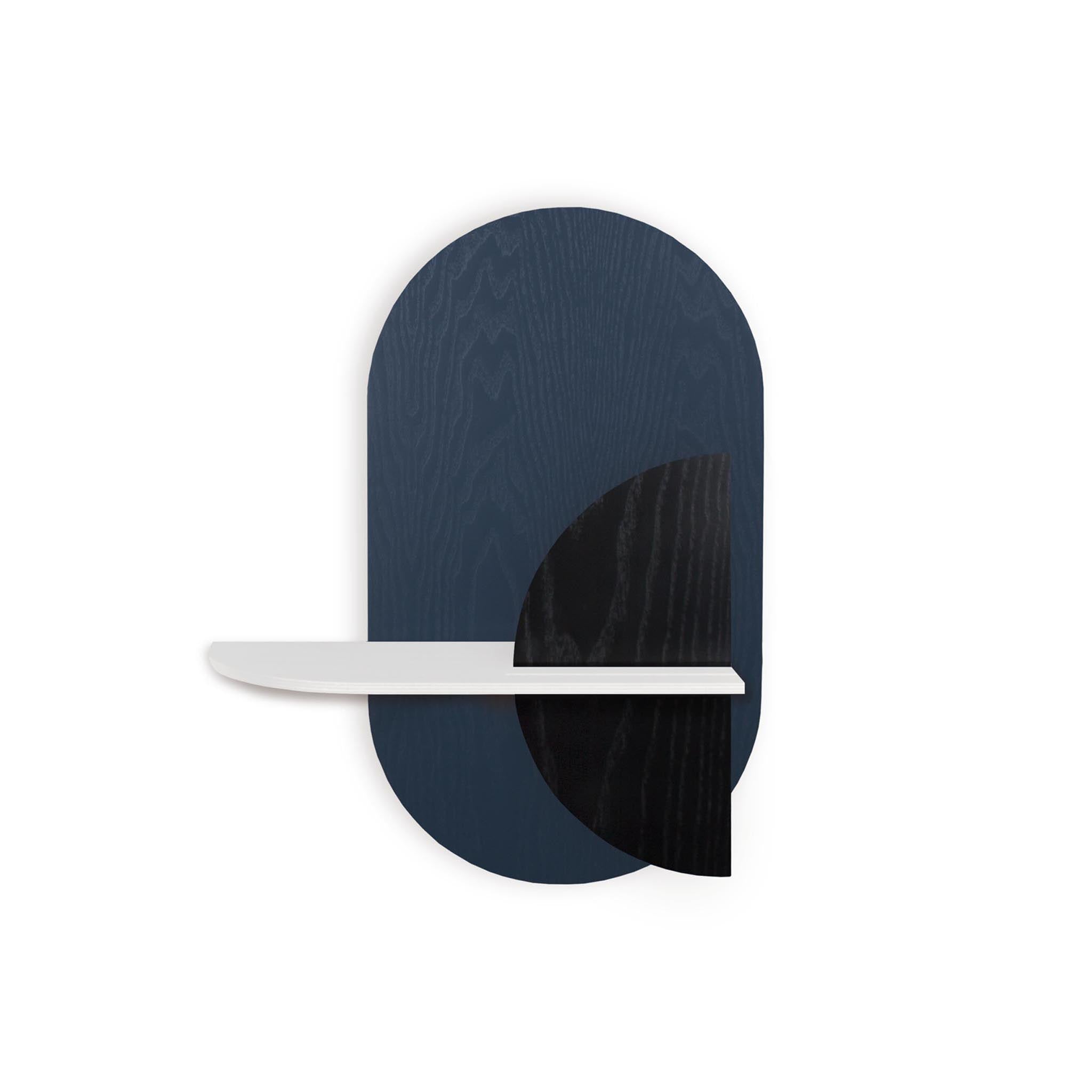 Alba Wall Shelf DUO · Blue oval