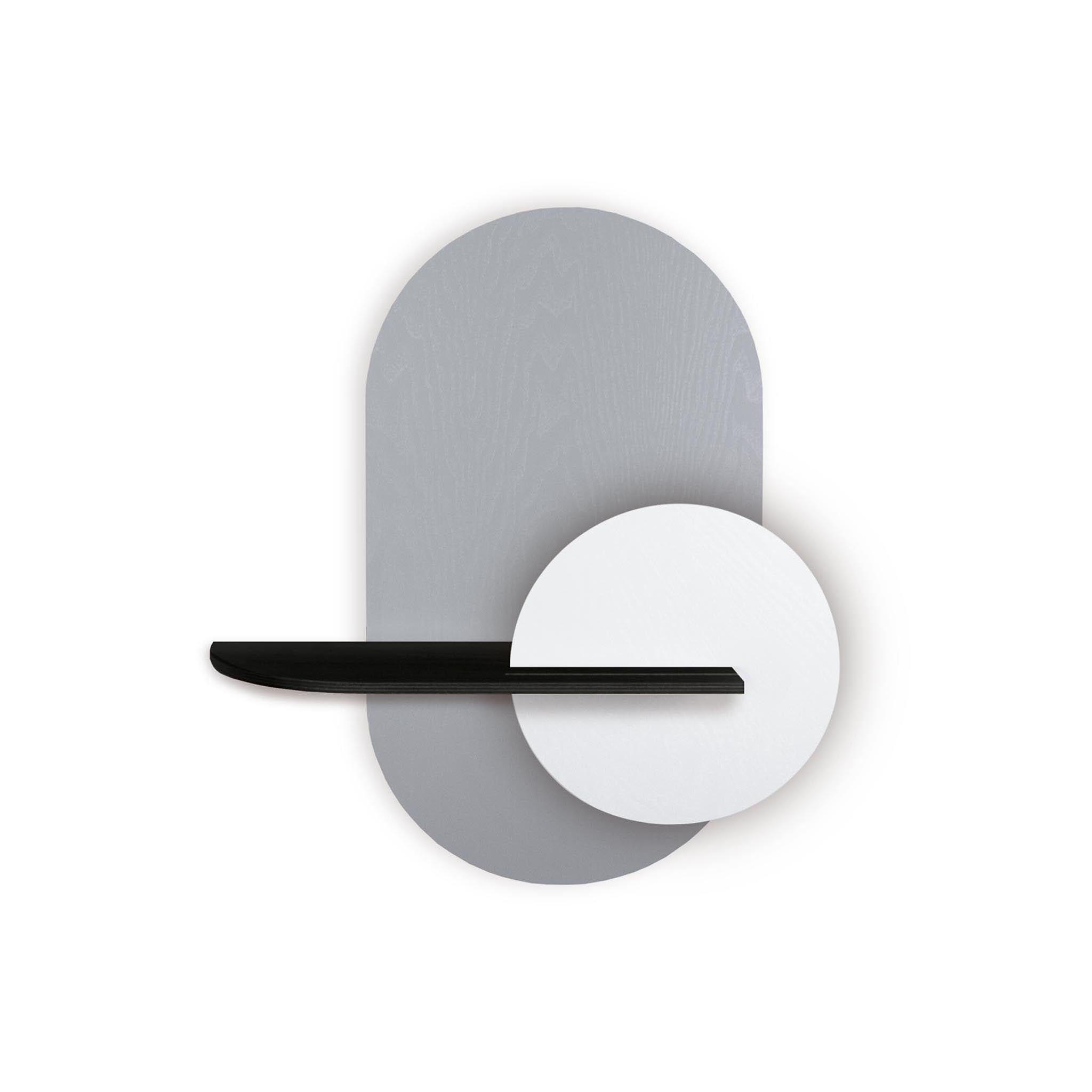 Alba Wall Shelf DUO · Grey oval