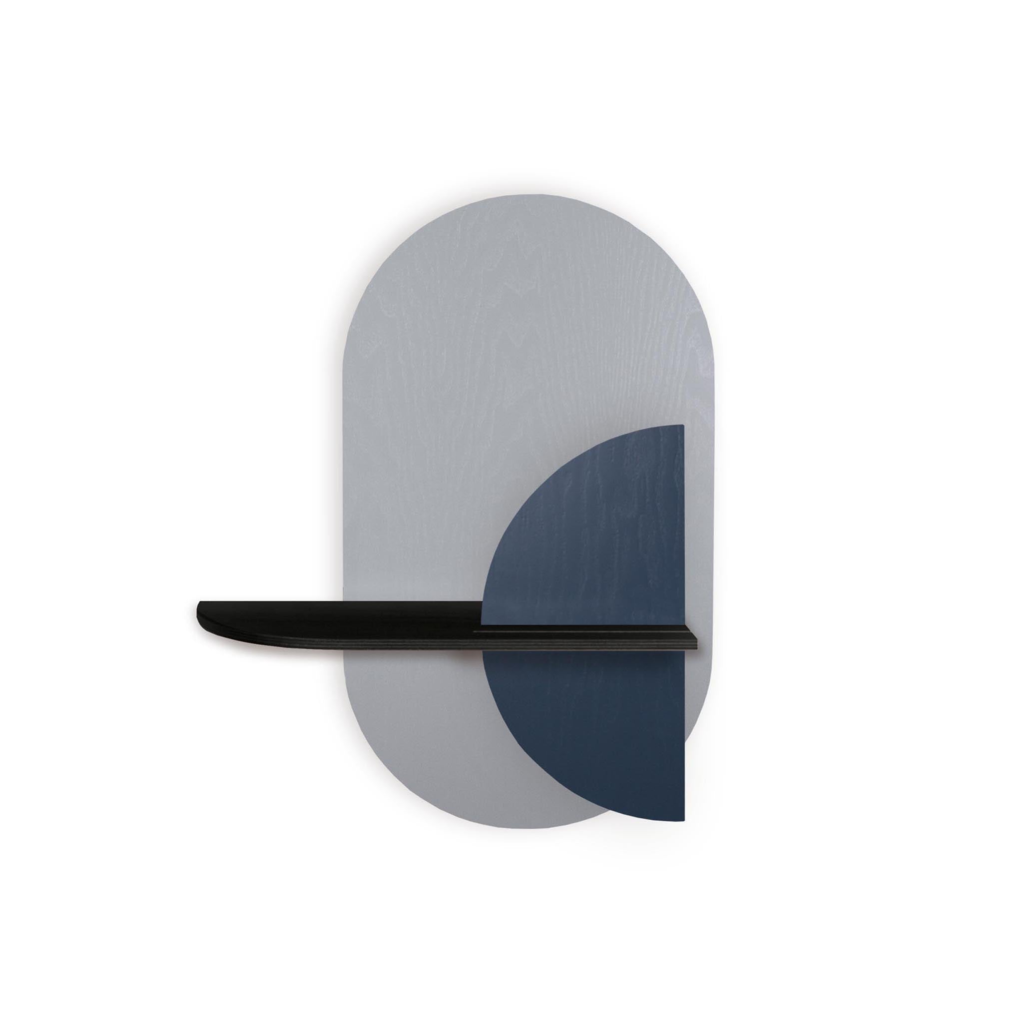 Alba Wall Shelf DUO · Grey oval