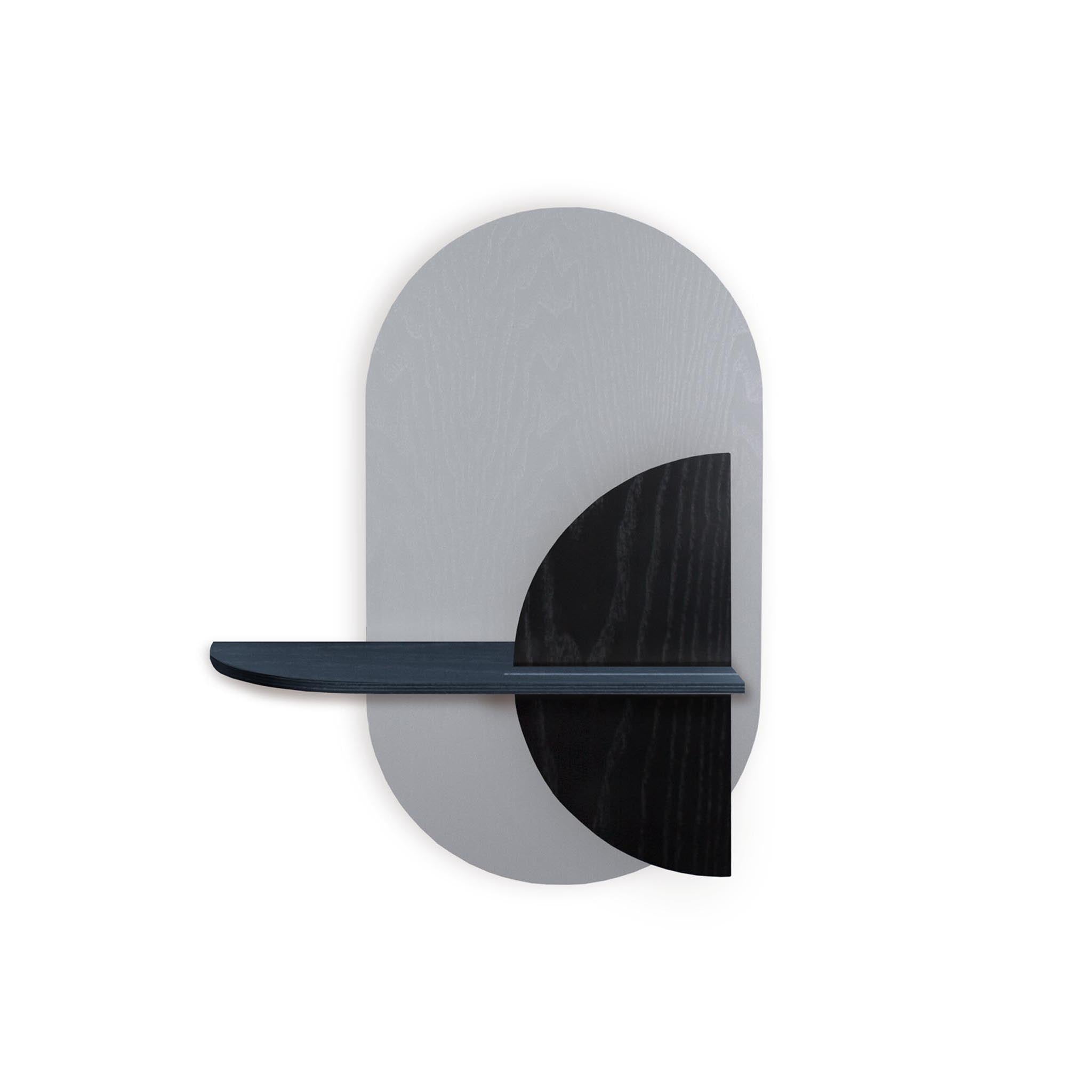 Alba Wall Shelf DUO · Grey oval