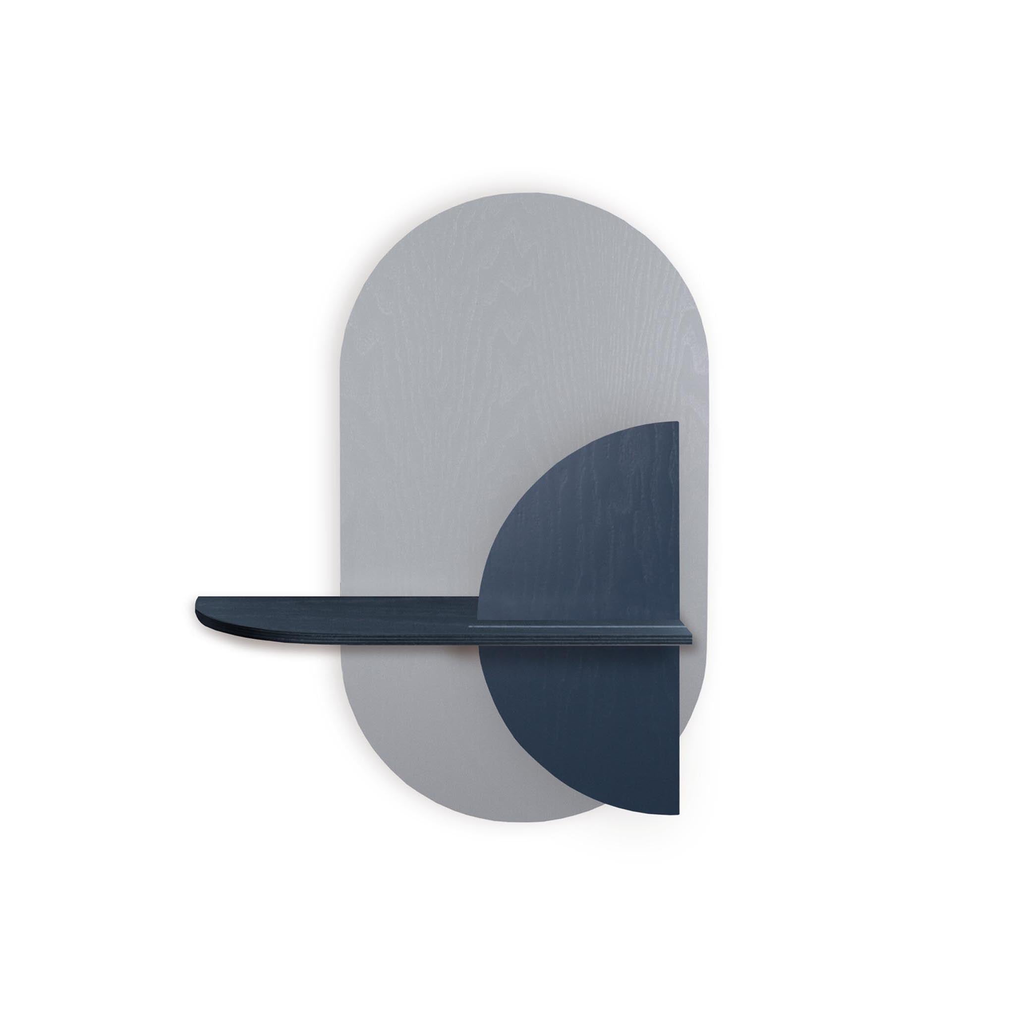 Alba Wall Shelf DUO · Grey oval