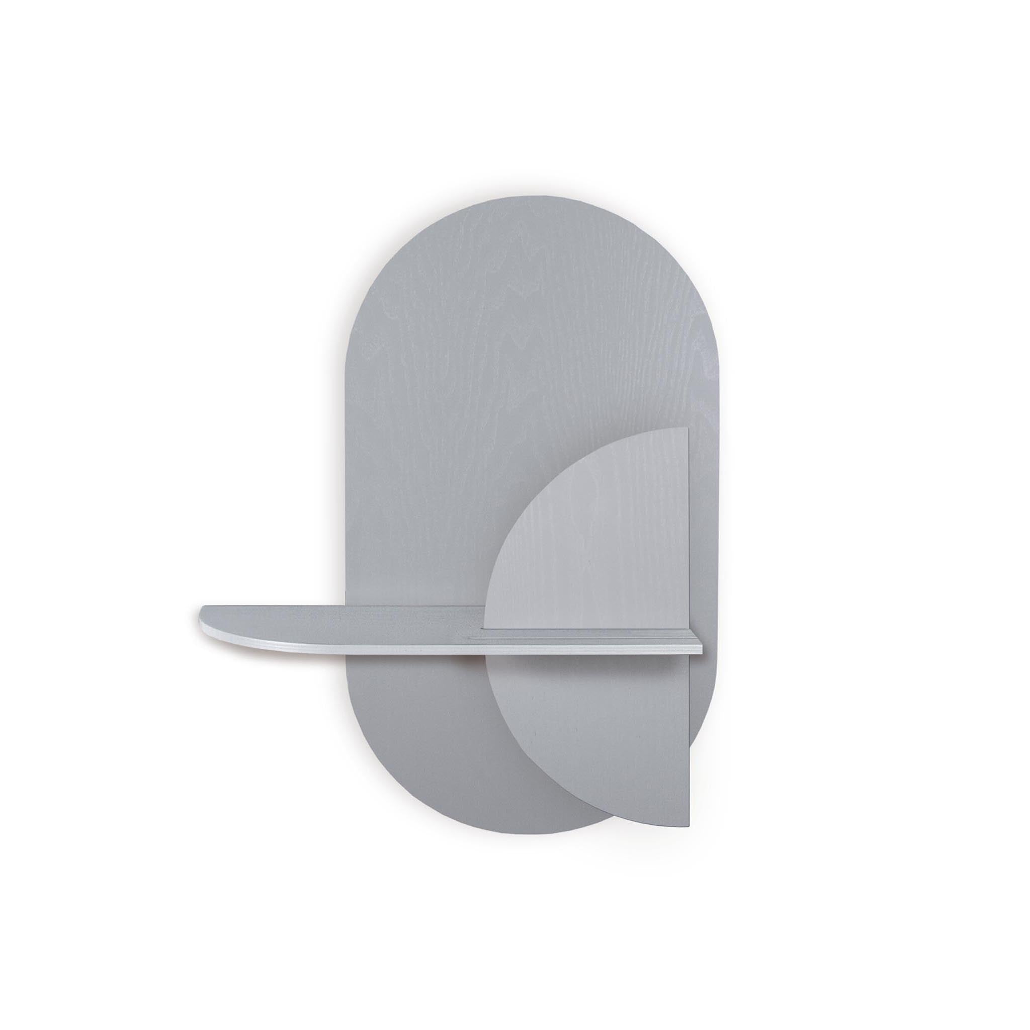 Alba Wall Shelf DUO · Grey oval