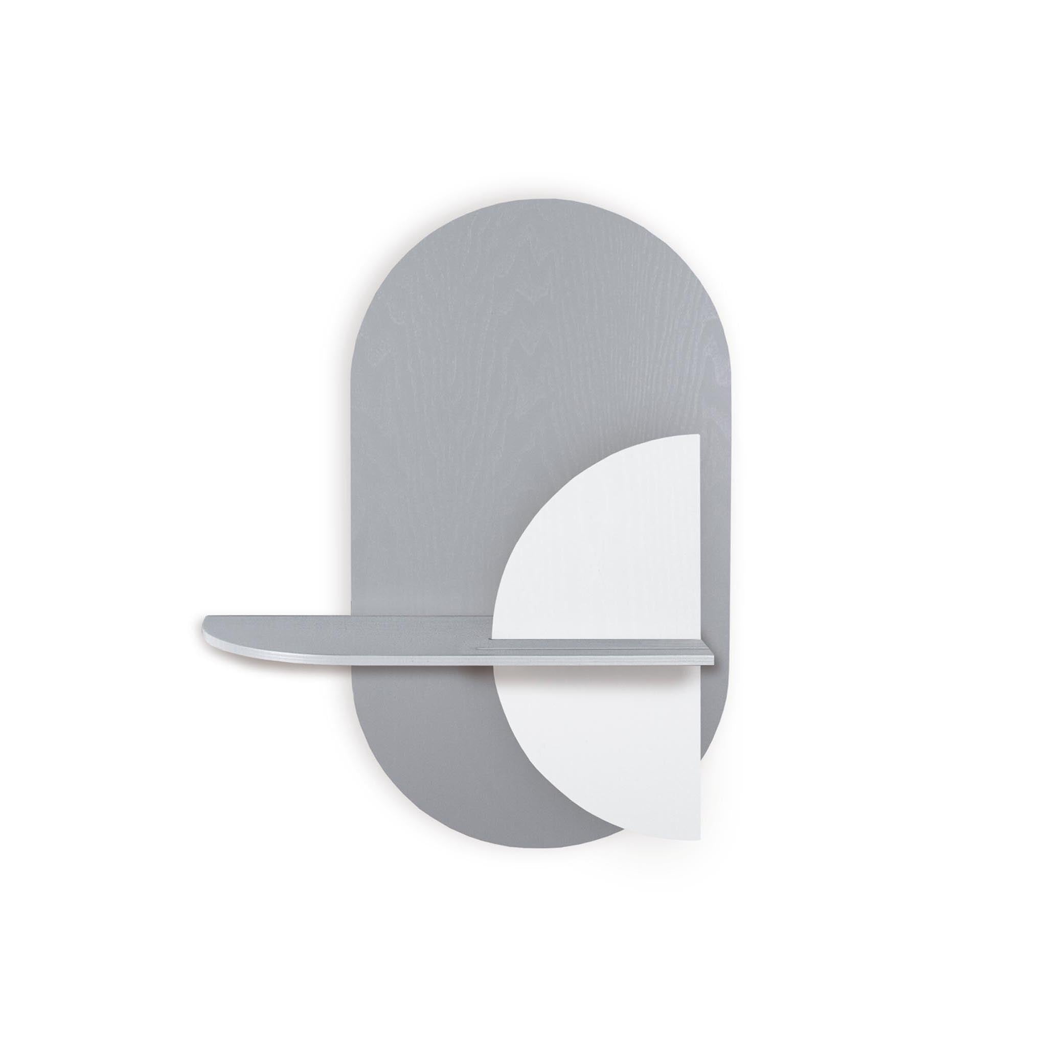 Alba Wall Shelf DUO · Grey oval