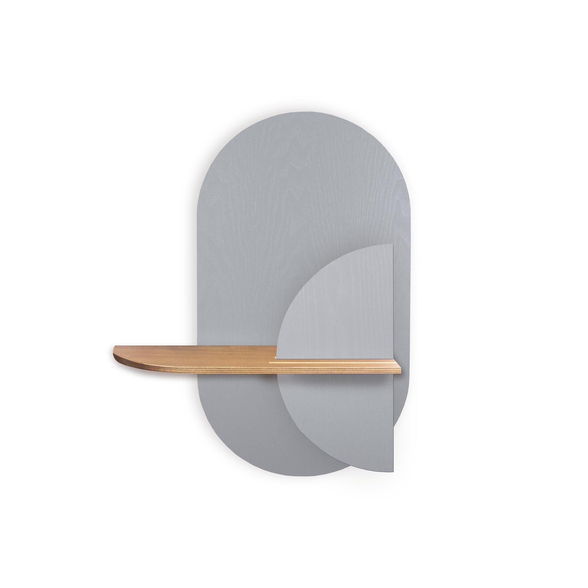 Alba Wall Shelf DUO · Grey oval