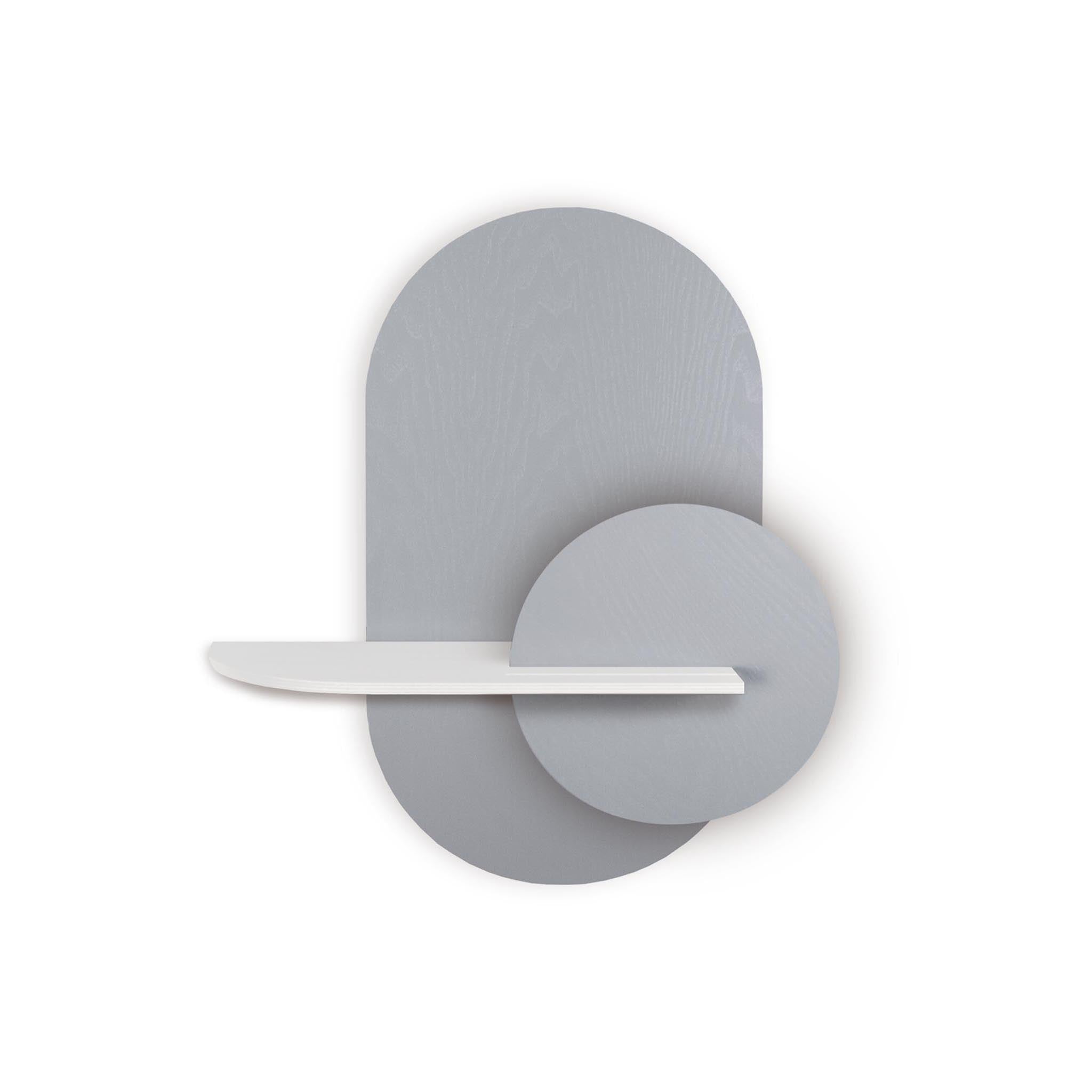 Alba Wall Shelf DUO · Grey oval