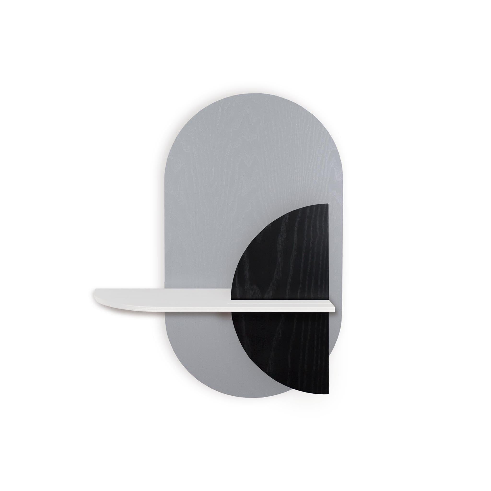 Alba Wall Shelf DUO · Grey oval