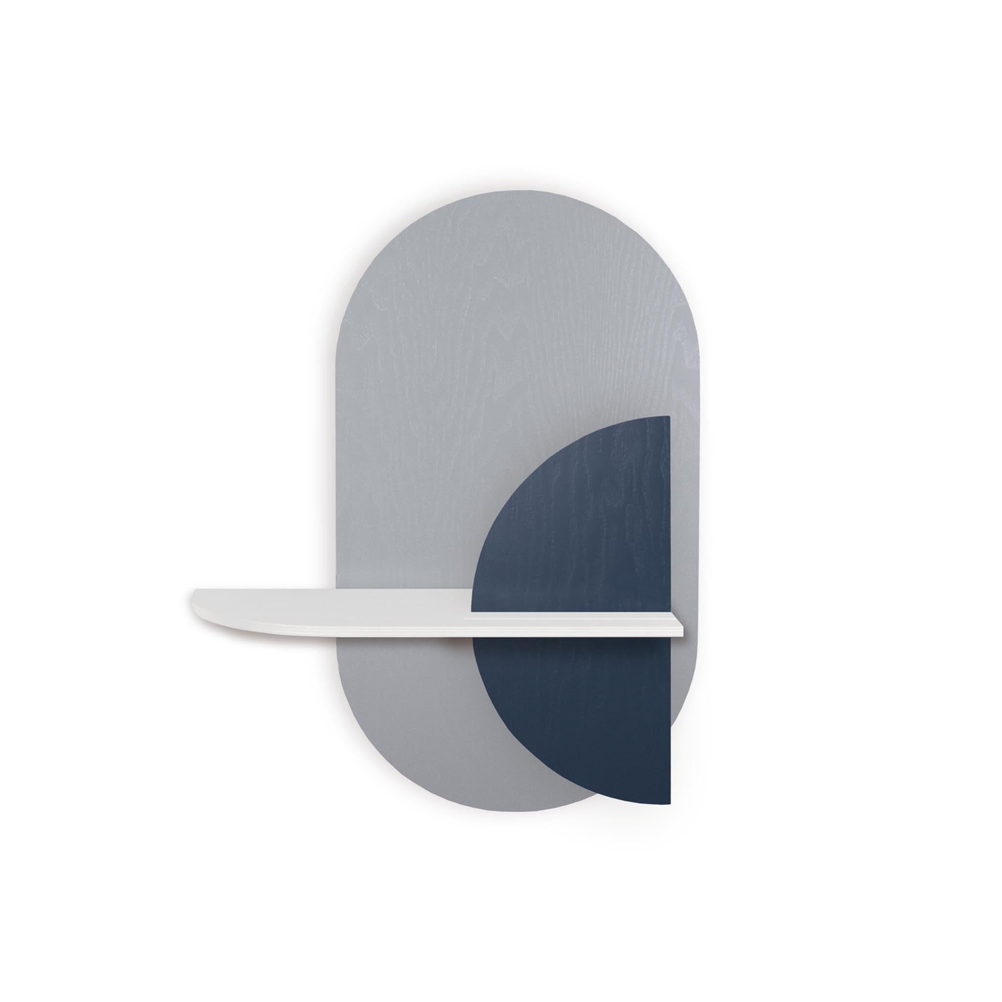 Alba Wall Shelf DUO · Grey oval