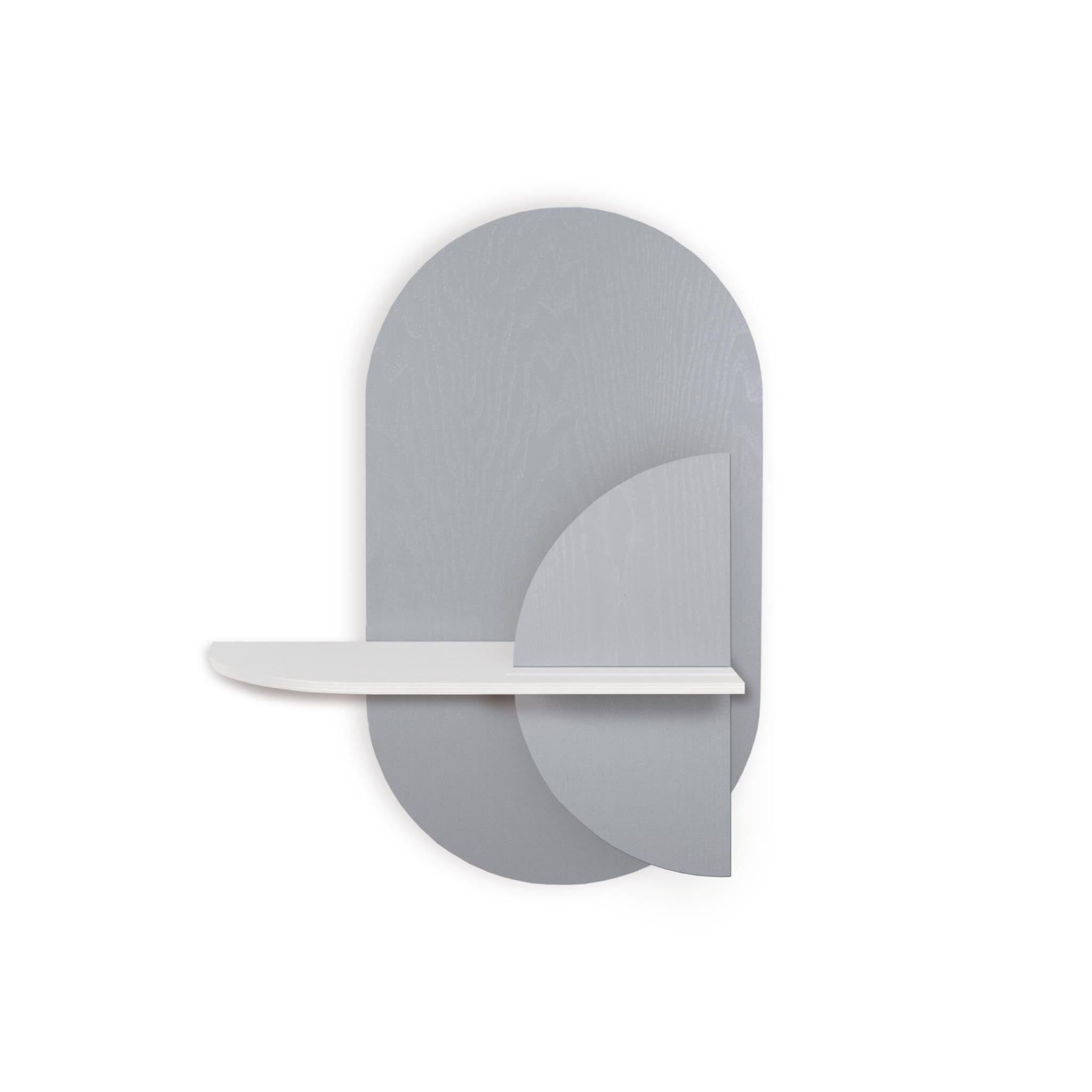 Alba Wall Shelf DUO · Grey oval