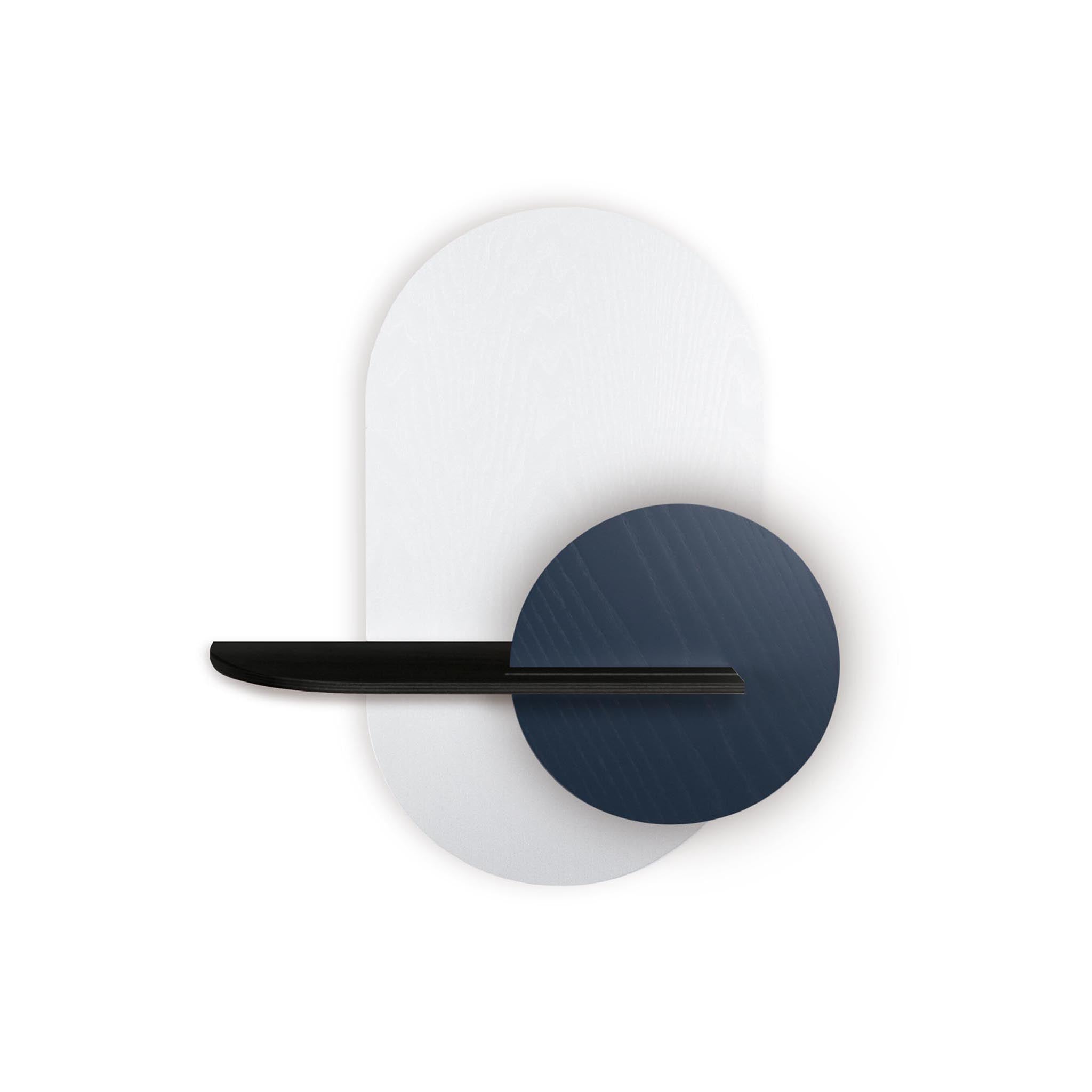Alba Wall Shelf · White oval