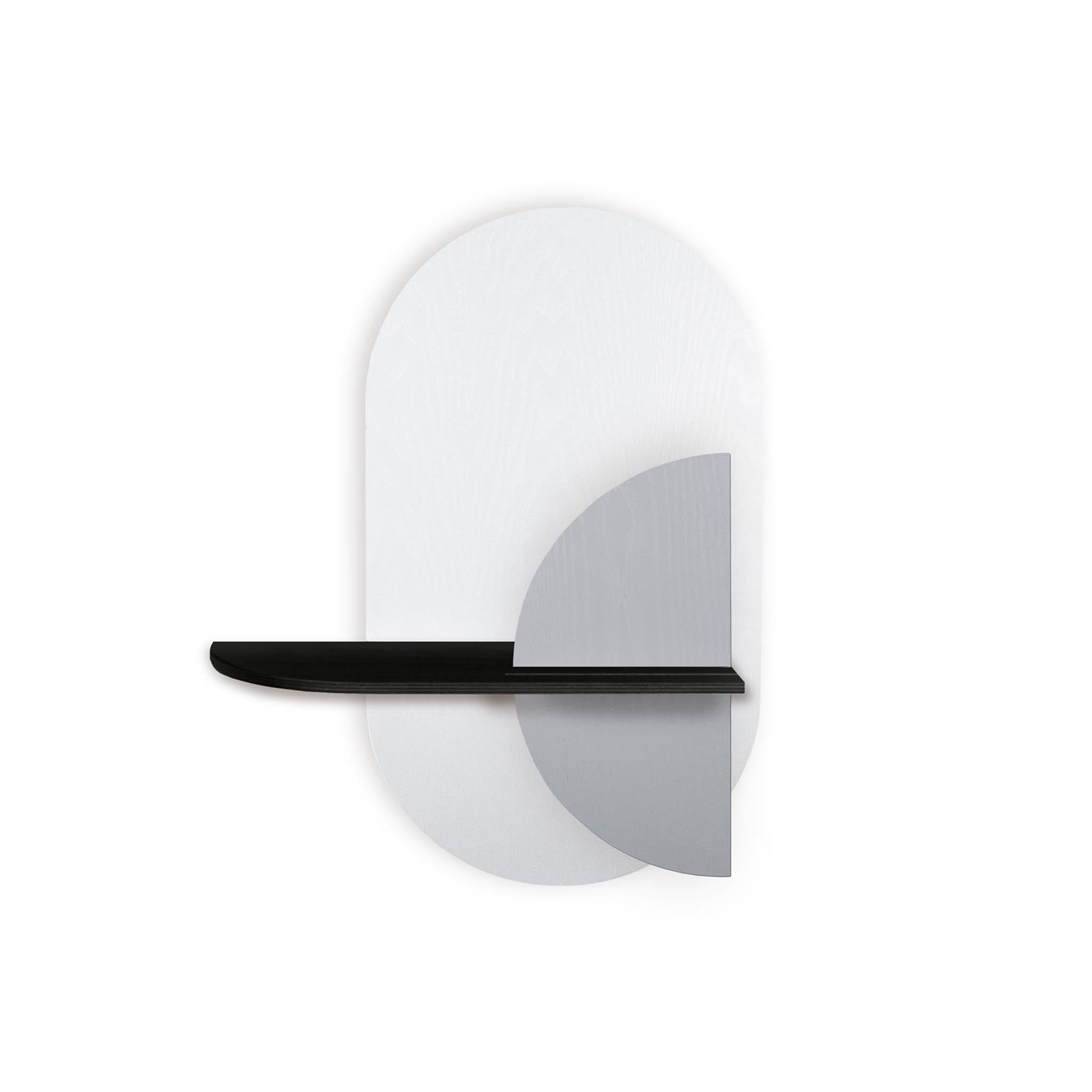 Alba Wall Shelf · White oval