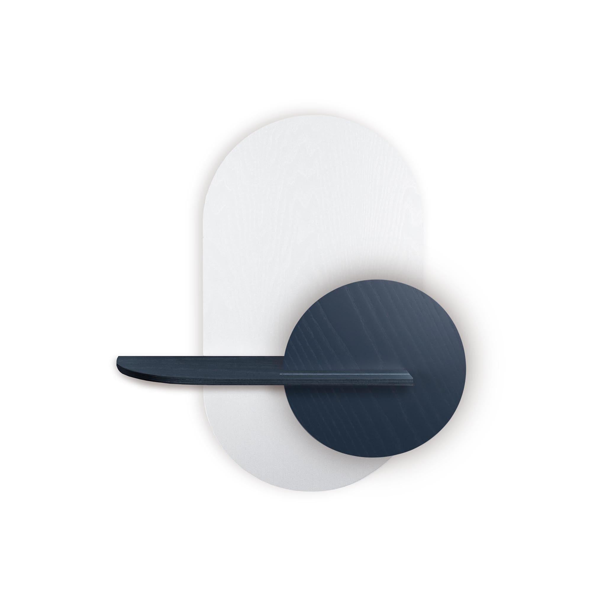 Alba Wall Shelf · White oval
