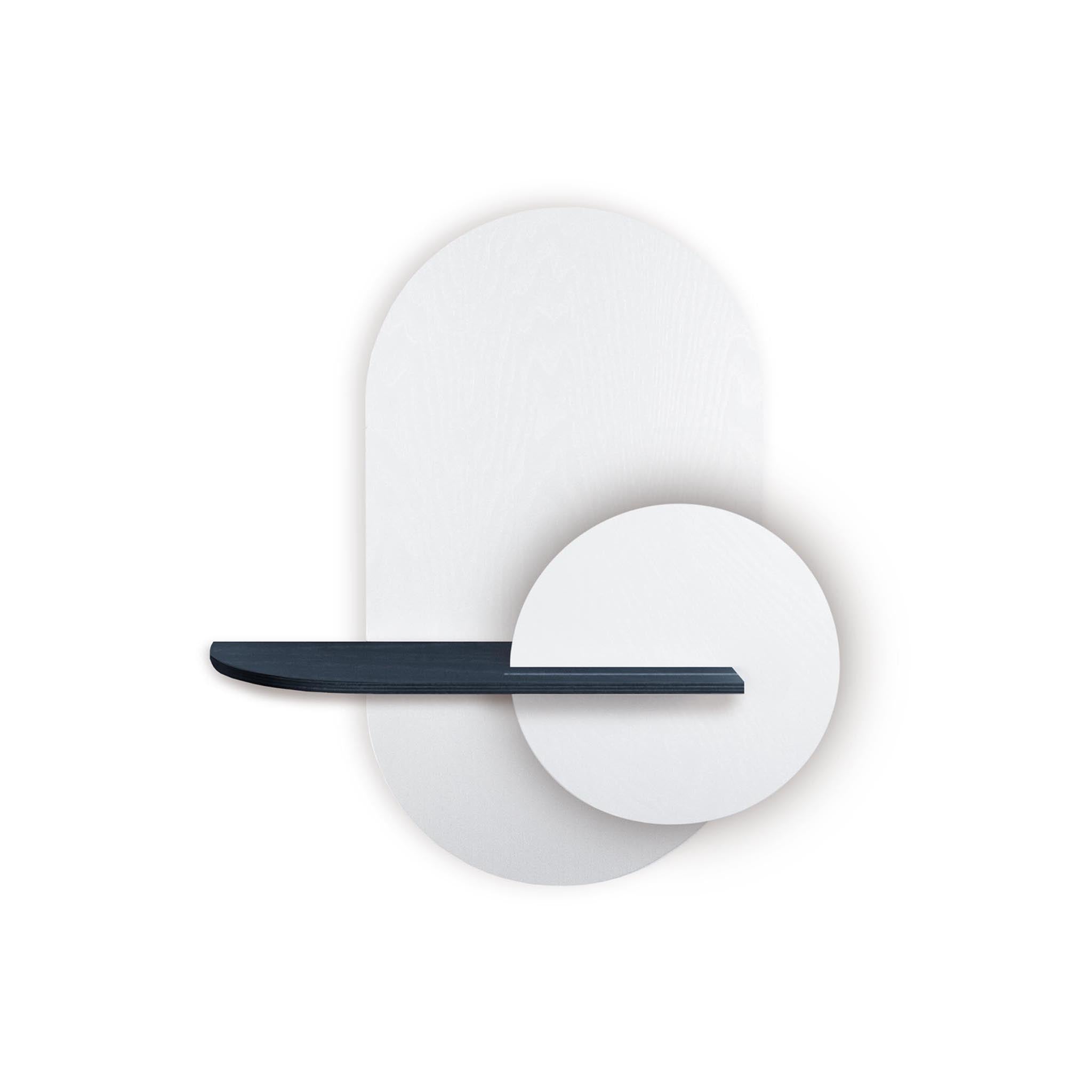 Alba Wall Shelf · White oval