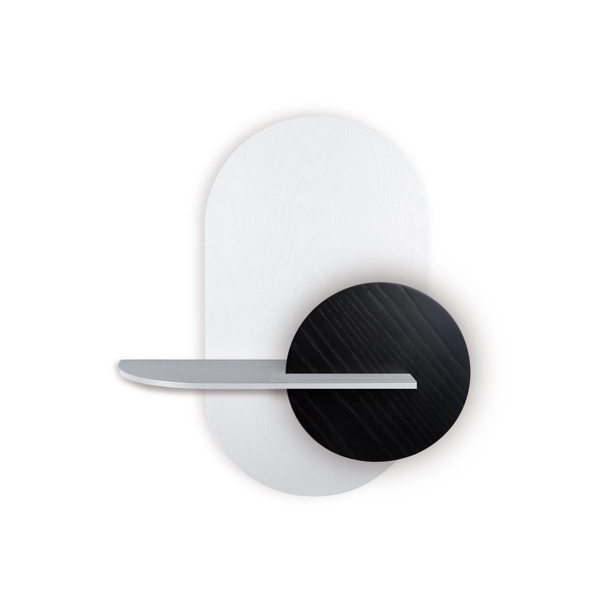 Alba Wall Shelf · White oval