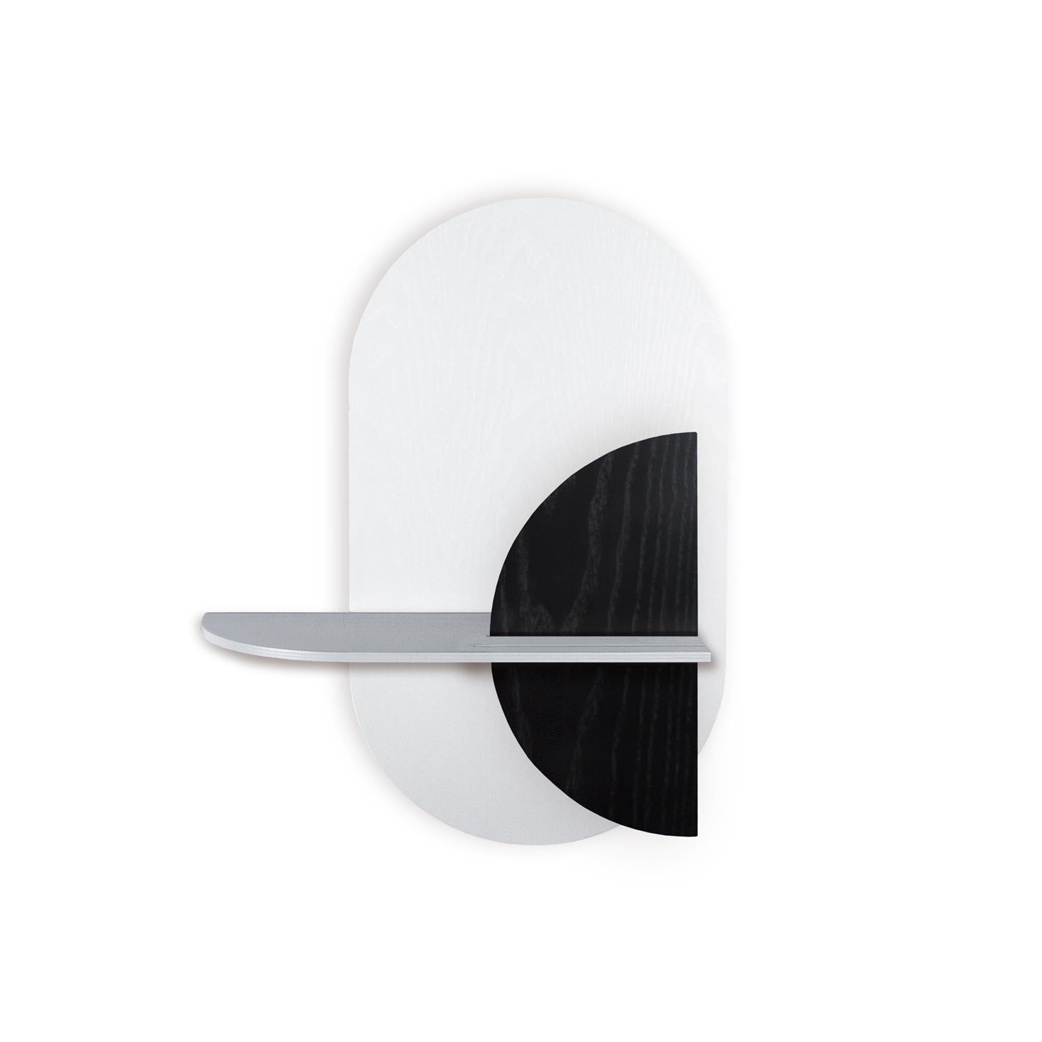 Alba Wall Shelf · White oval
