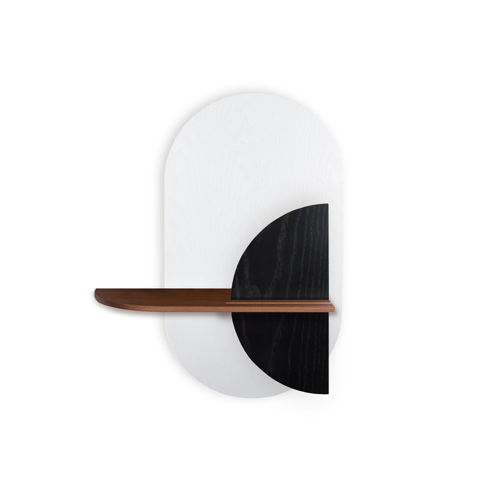 Alba Wall Shelf · White oval