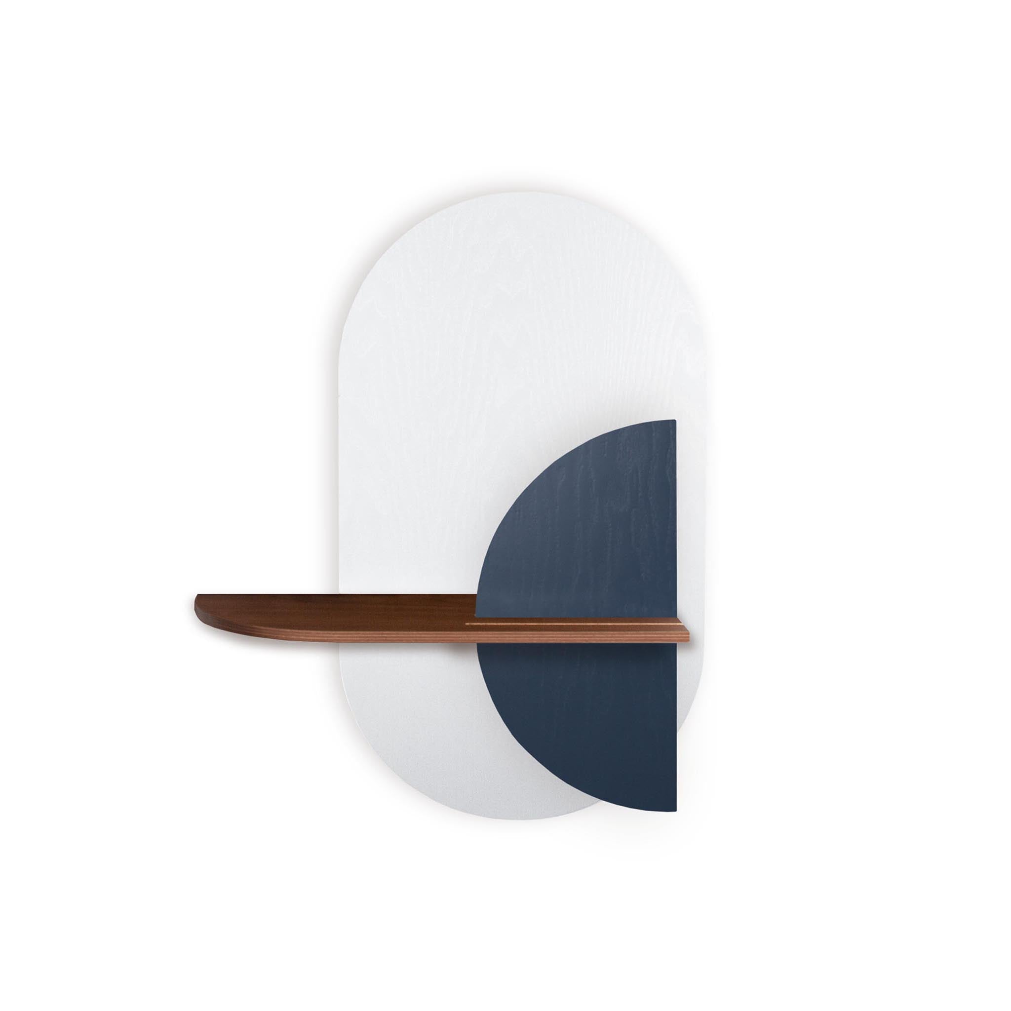 Alba Wall Shelf · White oval