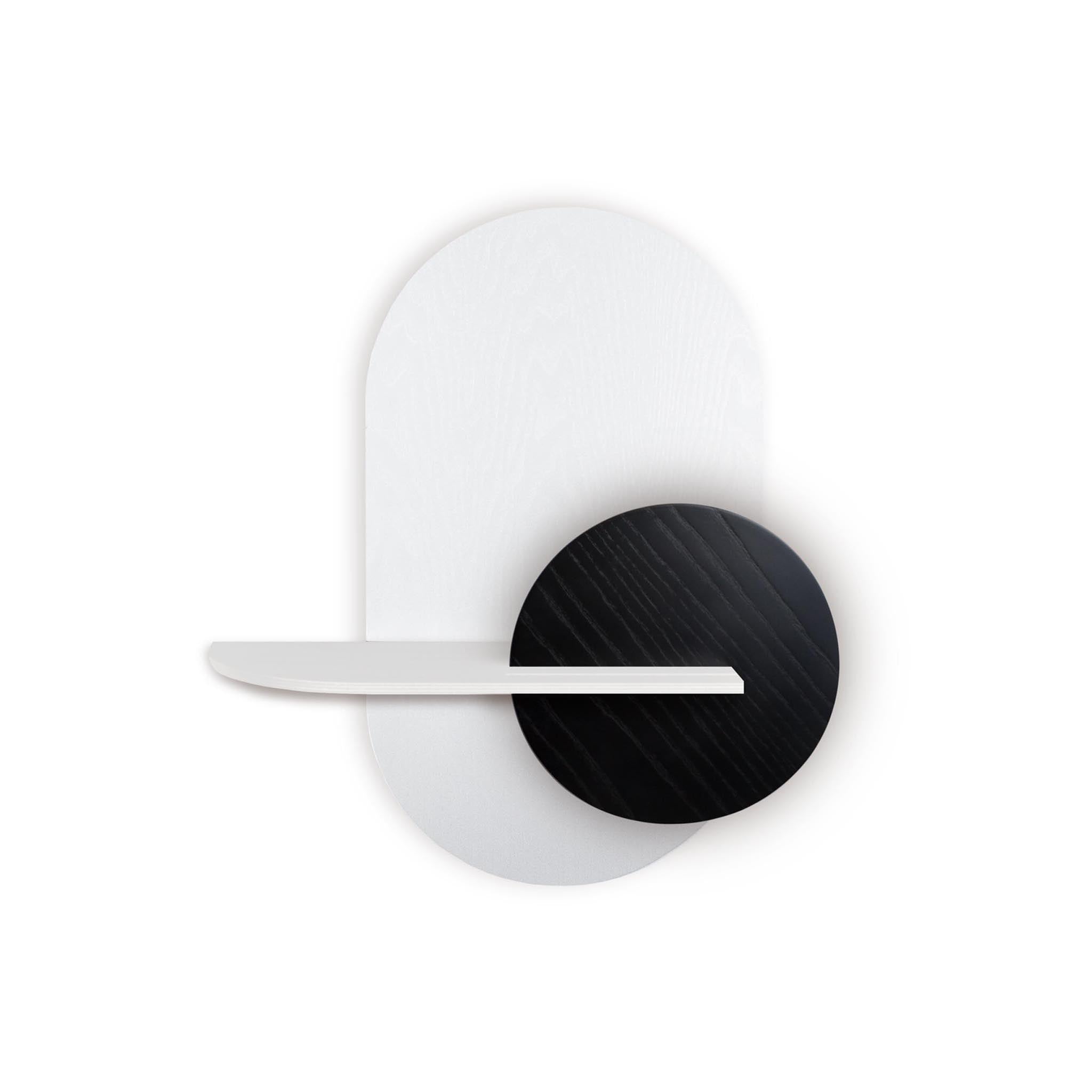 Alba Wall Shelf · White oval