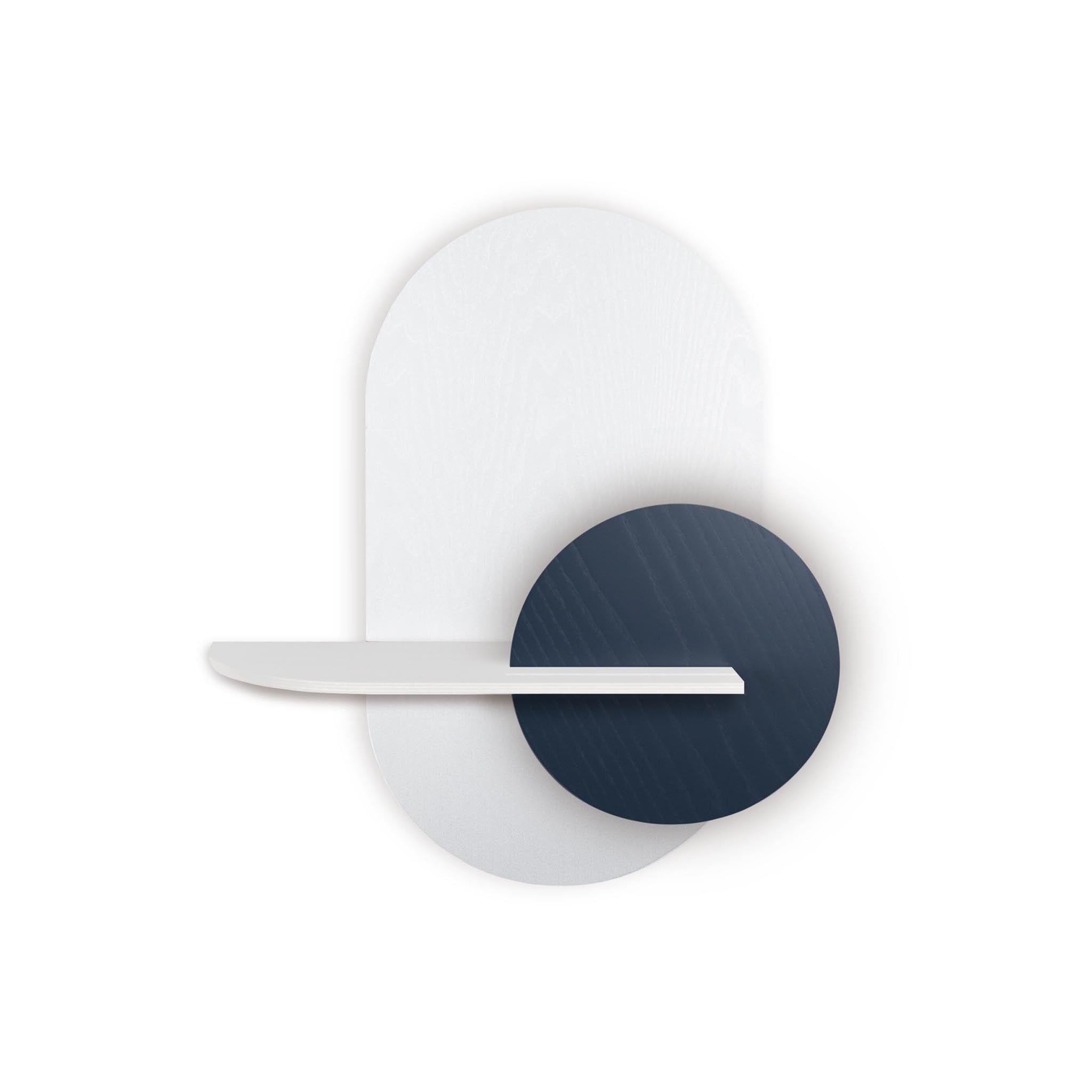 Alba Wall Shelf · White oval